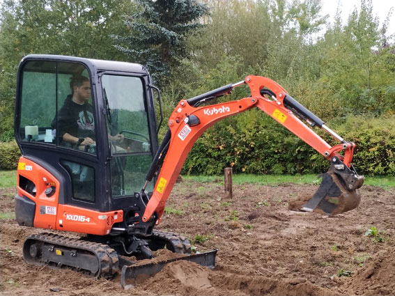 Chantier d'apprentis en BPA Travaux d'aménagements paysagers en 1 an