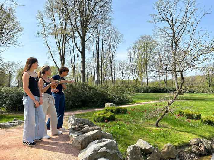 chep visite château du champs de Bataille