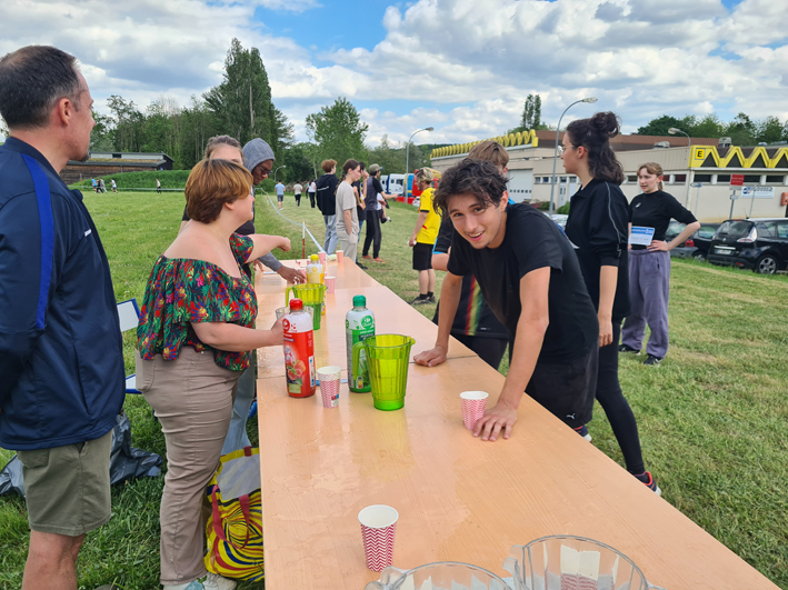 Course solidaire des lycéens au profit de la Fondation Action contre la faim