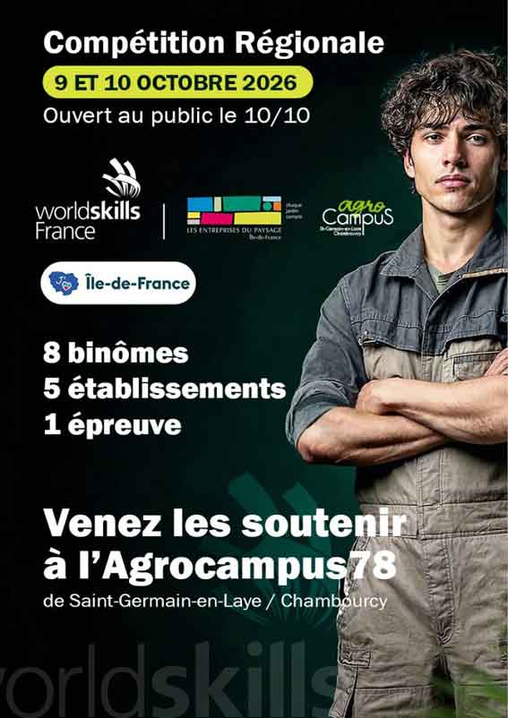 Le CHEP participe au concours Worldskills Jardinier paysagiste