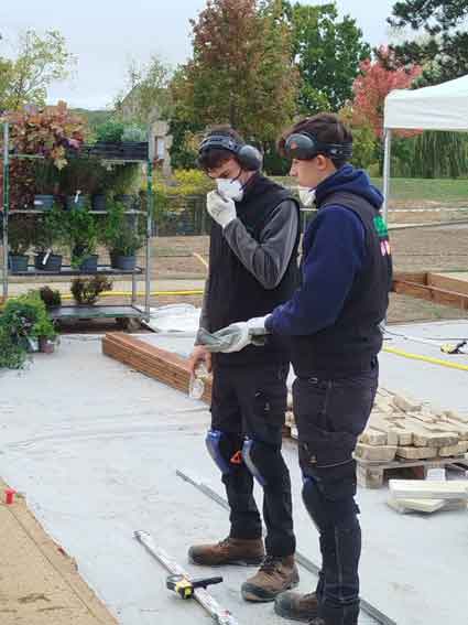 Le CHEP participe au concours Worldskills Jardinier paysagiste