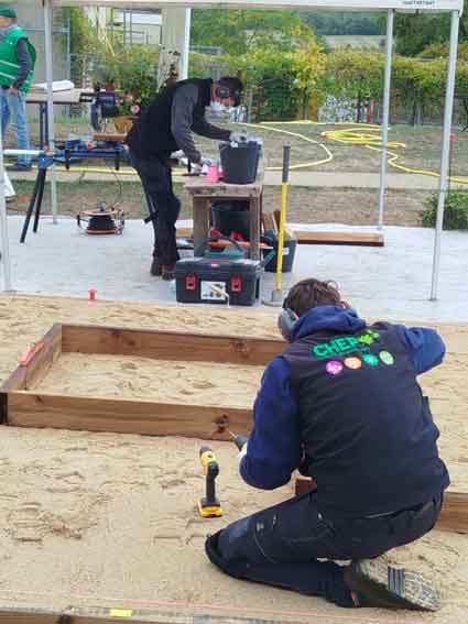 Le CHEP participe au concours Worldskills Jardinier paysagiste